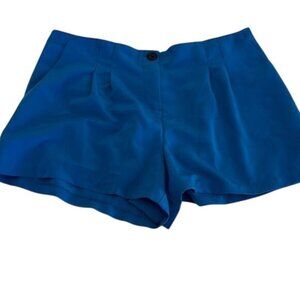 Forever 21 Womens Blue Shorts Size L Polyester